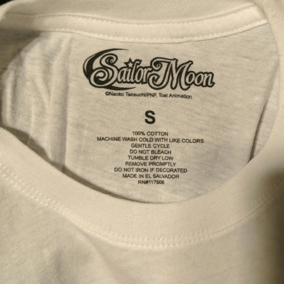 Sailor Moon Sailor Scout Uniform Babydoll T-Shirt - Picture 4 of 4